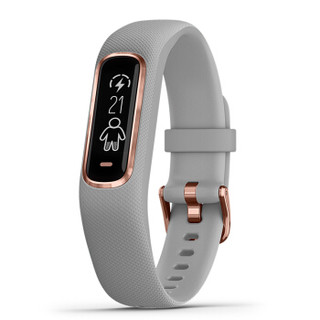 GARMIN 佳明 Vivosmart 4 智能手环 (灰色、标准)