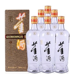 董酒 老贵董  董香型白酒 54度 500ml*6整箱装  年货送礼