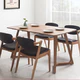 TIMI 天米 北欧白橡实木餐桌椅组合 1.4米餐桌+四椅