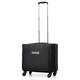 汉客拉杆箱行李箱子旅行箱弹力防雨箱套 软箱硬箱通用H6120 18英寸黑色