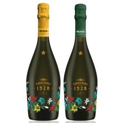 意大利之花 起泡葡萄酒（1瓶甜型+1瓶天然型）750ml*2瓶 *3件