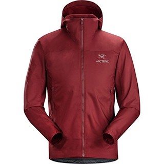 ARC’TERYX 始祖鸟 男款软壳茄克 Tenquille Hoody 防风耐候 排湿透气 18760 (18春夏新款) (S、庞贝红)