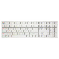 Varmilo 阿米洛 彩虹二号定制系列 VA108M 白色RGB机械键盘 (Cherry茶轴)