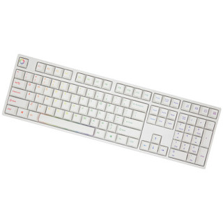 Varmilo 阿米洛 彩虹二号定制系列 VA108M 白色RGB机械键盘 (Cherry白轴)