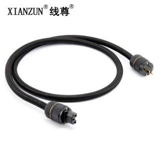  XIANZUN 线尊 黑狼 国标音频电源线 (2米)