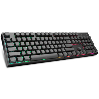 酷冷至尊(CoolerMaster) CK372 RGB机械键盘（红轴）樱桃轴（Cherry轴/RGB/侧透/104键/全键无冲/吃鸡键盘）