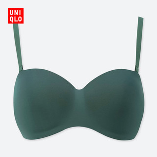 UNIQLO 优衣库 408813 无钢圈文胸  (XS、绿色)