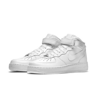 耐克 NIKE AIR FORCE 1'07 MID 女子运动鞋 366731 366731-100白 39 (39、白)