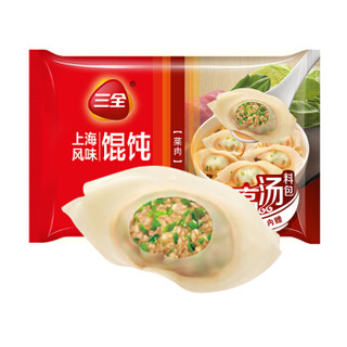 三全 上海风味馄饨 菜肉口味 (500g)