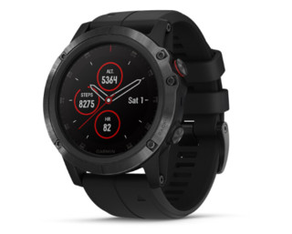 GARMIN 佳明 Fenian fenix5 Plus 黑色aDLC 智能腕表