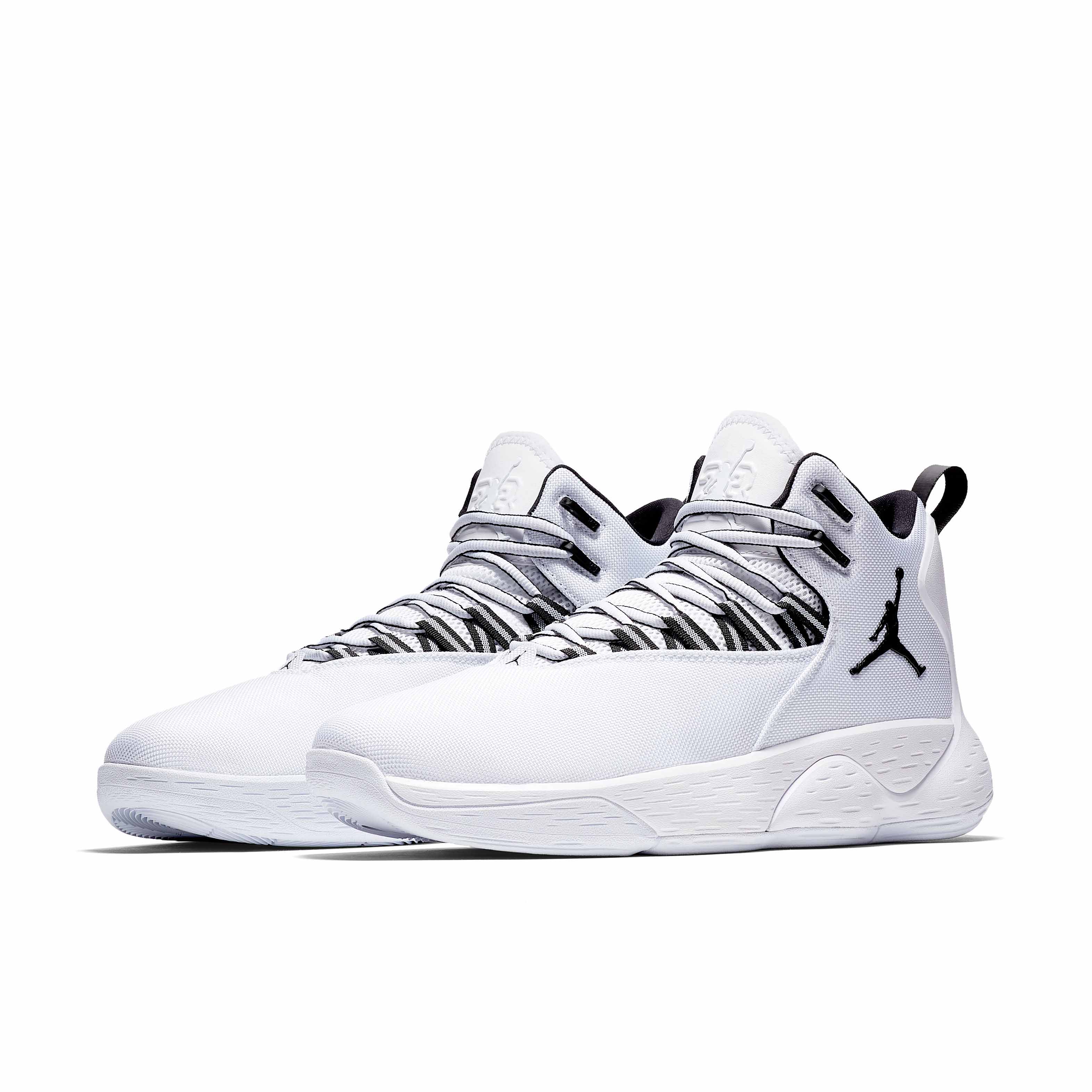 Jordan Brand SUPER.FLY MVP PF AR0038男子篮球鞋 (灰、46)