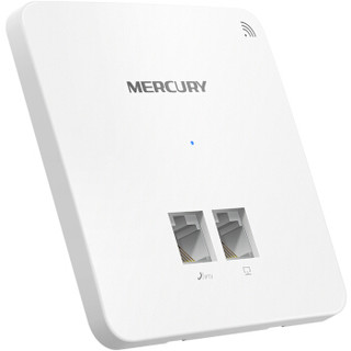 MERCURY 水星网络 MIAP301P 300M WiFi 4 无线AP面板 白色