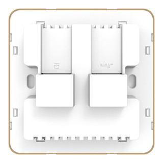 MERCURY 水星网络 MIAP303P 300M WiFi 4 无线AP面板 金色