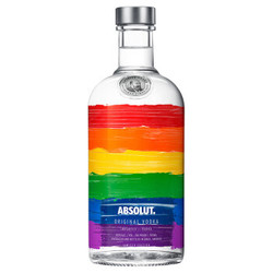 绝对伏特加（Absolut Vodka）洋酒 骄傲 限量版伏特加 700ml *2件