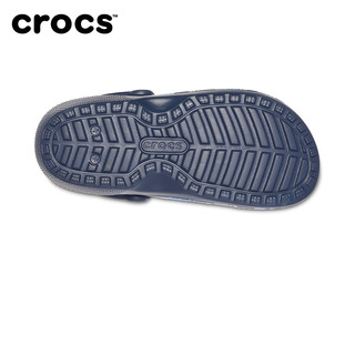 crocs 卡骆驰 205324 暖棉克骆格毛毛鞋 (迷彩/黑色、40)