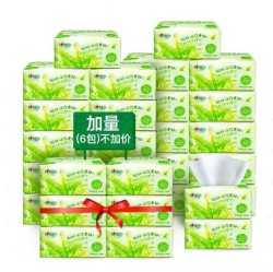 心相印抽纸茶语纸巾3层120抽30包家用面巾纸卫生餐巾纸整箱实惠装 *2件