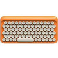 LOFREE 洛斐 EH112 78键 双模无线机械键盘 橙色 国产青轴 无光