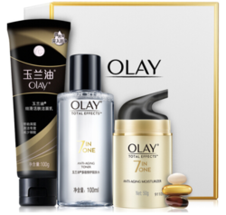 OLAY 玉兰油 多效修护3件套（面霜50g 醒肤水100ml 细滑洁面100g） *5件