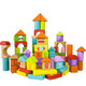 费雪 Fisher Price 积木拼插玩具 80粒积木婴儿儿童宝宝1-2岁3-6周岁男女孩FP6002