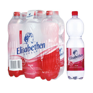 Elisabethen/爱丽莎 天然矿泉水 1.5L*6瓶