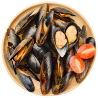 海买 智利全壳贻贝(番茄) 454g/袋 25-30只
