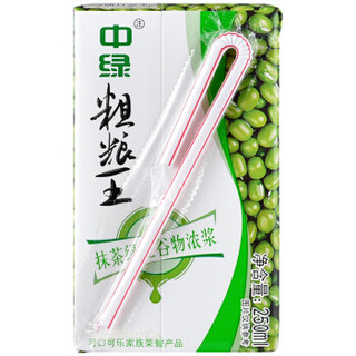  中绿 粗粮王 抹茶绿豆谷物浓浆 250ml*16盒