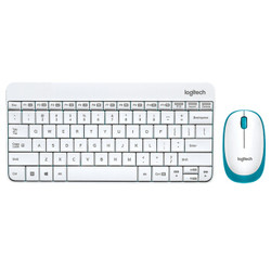 Logitech 罗技  MK245 Nano 无线键鼠套装 白色 *4件