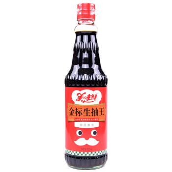  美味鲜 金标生抽王 500ml