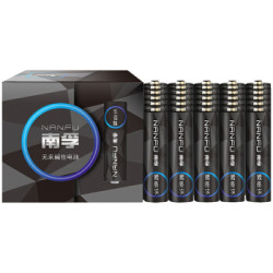 南孚(NANFU)7号碱性电池30粒 黑标款Blacklabel 新旧不混 适用于电动玩具/鼠标/键盘/体重秤/遥控器等LR03 *6件