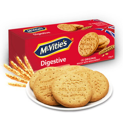 Mcvitie's 麦维他 全麦消化饼干 原味 120g *2件