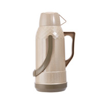 U+ 悠佳 鼎盛系列 ZS-9800FG-M 玻璃内胆保温壶 3.2L 米色