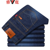 雅鹿 3003 男士直筒牛仔裤 深蓝 32