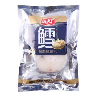 海天下 冷冻深海鳕鱼片 300g 1-2片