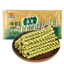 ZHONGWANG FOOD 众望食品 众望 小麻花 海苔咸味麻花 312g/袋