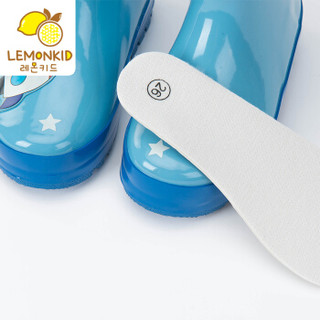 lemonkid LE201511 儿童雨鞋 (蓝色宇航员)