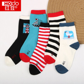 Hodo 红豆 H8W705 秋冬中筒童袜 (男童、卡通印花、中筒袜)