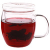 嘉鸿美居 静思系列 G019 玻璃茶杯3件套 450ml