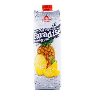  Paradise 果汁饮料 菠萝汁 1L*2瓶