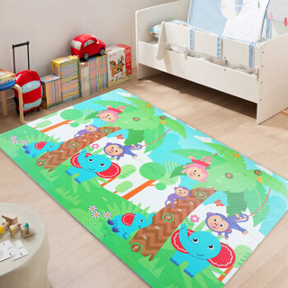 Fisher-Price 费雪 FP-05 双面拼接加厚儿童爬行垫  61*61*1.5cm  6片