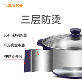 Yoice 优益 Y-DHG008 电煮锅