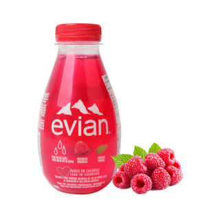 evian 依云 果味饮料 树莓味 370ml