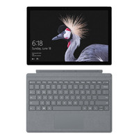 Microsoft 微软 Surface Pro 5 12.3英寸 Windows 二合一平板电脑 (2736*1824、酷睿i7、16GB、1TB、WiFi版、亮铂金)+键盘套装
