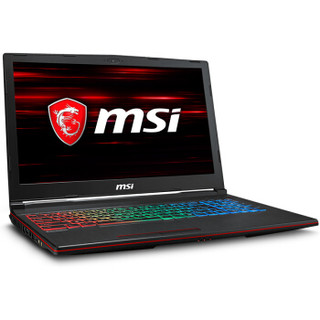 msi 微星 GP63 15.6英寸游戏本（i7-8750H、8G、1TB+128GB、GTX1070 8G）