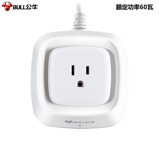 BULL 公牛 GN-P1W 1.8米变压器国内使用220V/110V互转额定功率60W