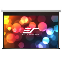 Elite Screens ESP100HT-E18 100英寸16:9白塑电动幕布 (16:9、100英寸、电动)