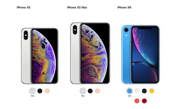 iPhone XS / XS Max / XR 新品购买指南