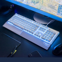 Langtu 狼途 X1000 机械键盘键鼠套装 (自主青轴、银色、蓝色背光)