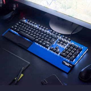 Langtu 狼途 X1000 机械键盘键鼠套装 (自主青轴、蓝色、白色背光)