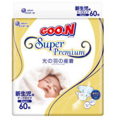 GOO.N 大王 光羽系列 婴儿纸尿裤 NB60片