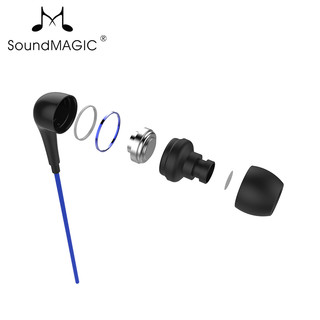  SoundMAGIC 声美  es11s 入耳式耳机 红色